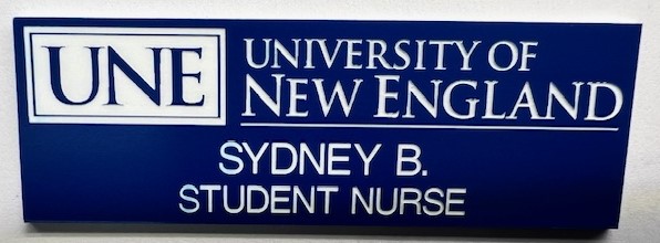 UNE-STUDENT - UNE-Student Nurse Badge